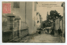 85 DEP 013 MAREUIL Sur LE LAY Quartier Le Marchiou Et Le Pont Villageois Rue La Vendée Pittoresque 143- 1906 écrite Timb - Mareuil Sur Lay Dissais