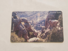 JORDAN-(JO-ALO-0044)-Dana Reserve-(161)-(1001-910638)-(1JD)-(8/2000)-used Card+1card Prepiad Free - Jordanië