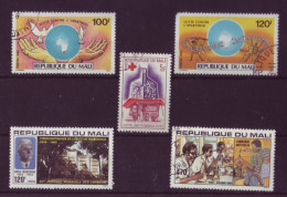 Afrique - Mali - Commémoratifs - 5 Timbres - 6218 - Mali (1959-...)