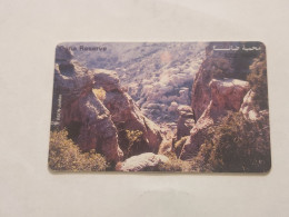 JORDAN-(JO-ALO-0045)-Dana Reserve-(163)-(1002-160662)-(1JD)-(8/2000)-used Card+1card Prepiad Free - Jordan