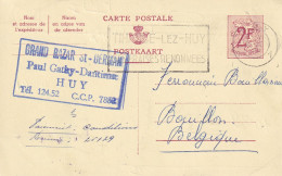 GRAND BAZAR HUY FERRONNERIE BOUILLON - Storia Postale