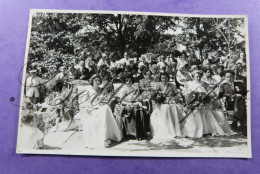 Foto  T.& A. WAGNER  Photo-Blau Weggis 1951 Miss Europe & MissUniverse ,dames D'honneur /la Reine De... ./ Luzern - Tentoonstellingen