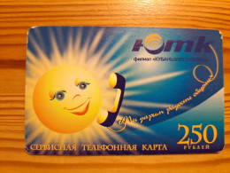 Prepaid Phonecard Russia, Southern Telephone Company - Krasnodar - Russia