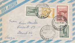 Argentina Air Mail Cover Sent To Switzerland 16-3-1961 - Luchtpost
