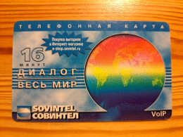 Prepaid Phonecard Russia, Sovintel - Russia
