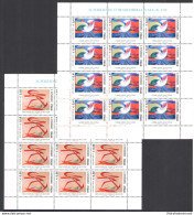 2003 Italia - Repubblica , Minifoglio Futurismo - Giacomo Balla  , Catalogo Sass - Complete Vellen