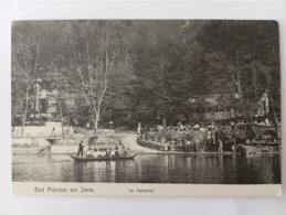 Bad Münster Am Stein, Im Huttental, Wald-Restaurant, Bad Kreuznach 1910 - Bad Kreuznach