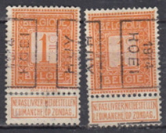 2291 Voorafstempeling Op Nr 108 - HUY 1914 HOEI - Positie A & B - Rollenmarken 1910-19