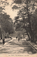 FRANCE - Paris - Parc Montsouris - Une Allée - Carte Postale Ancienne - Parchi, Giardini
