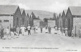 Algérie )    SAIDA - Service Des Subsistances - Cour Intérieure De La Manutention Militaire - Saida