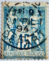 -Sage N°101  Obl : PARIS DEPART 1894. - 1876-1898 Sage (Type II)