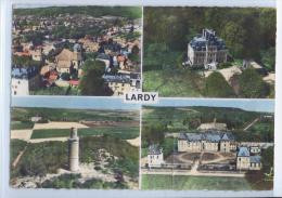 CARTE 4 VUES SUR LARDY - Lardy