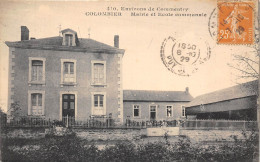 03-COLOMBIER- ENVIRONS DE COMMENTRY- MAIRIE ET ECOLE COMMUNALE - Altri & Non Classificati