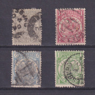 TRANSVAAL SOUTH AFRICA 1885, SG #175-183, Part Set, Used - Transvaal (1870-1909)