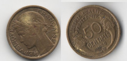 + FRANCE   + 50 CENTIMES 1939 B + - 50 Centimes