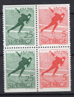 T1298 - SUEDE SWEDEN Yv N°533a/34a ** Sport - Unused Stamps