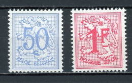 BELGIQUE -  LION - N° Yvert 1027A+1027B ** - Unused Stamps