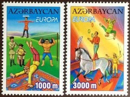 Azerbaijan 2002 Europa CEPT "Circus" Set MNH - 2002
