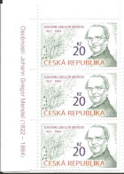 ** 716 Czech Republic Johann Gregor Mendel Anniversary, Founder Of Genetics  2012 - Unused Stamps