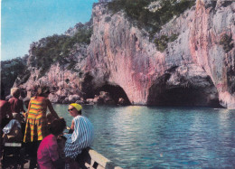 Cartolina Cala Gonone ( Nuoro ) Grotte Del Bue Marino - Nuoro