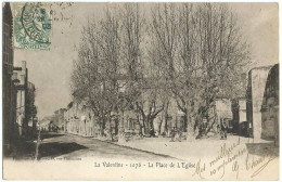 Précurseur De LA VALENTINE (13) – La Place De L’Eglise. Editeur Lacour, N° 1076. - Les Caillols, La Valentine
