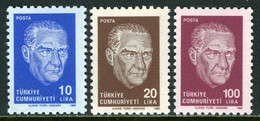 Türkiye 1985 Mi 2732-2734 MNH Atatürk - Unused Stamps