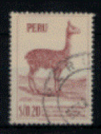 Pérou - "Vigogne" - Oblitéré N° 430 De 1952/53 - Perù