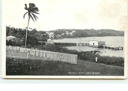 TONGA - Neiafu - With Gov. Wharf - Tonga