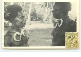 Papouasie-Nouvelle Guinée - Indigènes De L'île D'Aroue Du Groupe De Siassie - Papua Nueva Guinea