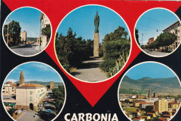 Cartolina Carbonia - Vedutine - Carbonia