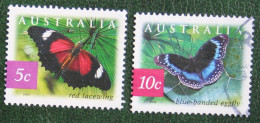 Papillon Butterfly Schmetterling Butterflies 2004 Mi 2307-2308 Used Gebruikt Oblitere Australia Australien Australie - Used Stamps