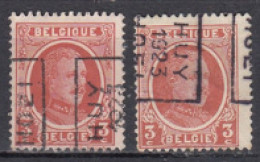 3140 Voorafstempeling Op Nr 192 - HUY 1923 HOEI - Positie A & B - Rollini 1920-29