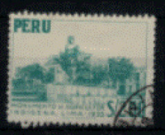 Pérou - "Monument à L'agriculteur Indigène à Lima" - Oblitéré N° 435 De 1952/53 - Pérou