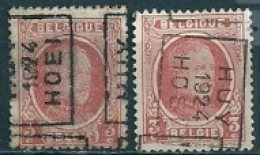 3319 Voorafstempeling Op Nr 192 - HUY 1924 HOEI - Positie A & B - Rollenmarken 1920-29