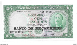 *mozambique 100 Escudos 1976  117 Unc - Mozambique
