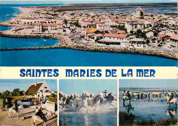 13 - Les Saintes Maries De La Mer - Multivues - Chevaux - CPM - Voir Scans Recto-Verso - Saintes Maries De La Mer
