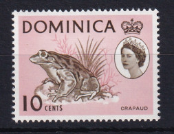 Dominica: 1966/67   QE II - Pictorial    SG203   10c  [Wmk Sideways]      MNH - Dominique (...-1978)