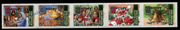 Jersey 2003 Yv. 1127-31, Christmas, Adhesive Strip - MNH - Jersey