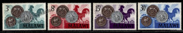 Malawi 1971 Yv. 143-46, Decimal Currency , Coins On Stamps - MNH - Malawi (1964-...)