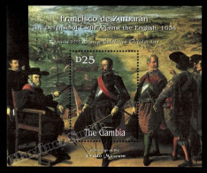 Gambia 2000 Yv. BF 491, Art, Paintings,  Prado Museum Madrid -  Miniature Sheet -MNH - Gambia (1965-...)