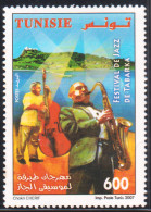 2007-Tunisie/Y&T1598- Journée Nationale Du Tourisme, Festival Jazz De Tabarka  -  1V-MNH***** - Other & Unclassified