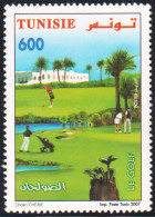 2007-Tunisie/Y&T1599- Journée Nationale Du Tourisme, Terrain De Golf  -  1V-MNH***** - Sonstige & Ohne Zuordnung