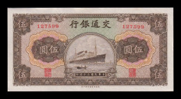 China 5 Yuan 1941 Pick 157 Sc Unc - Chine