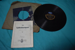 Opéra LES SALTIMBANQUES - Disque 1 - ODEON 78 T - Formati Speciali