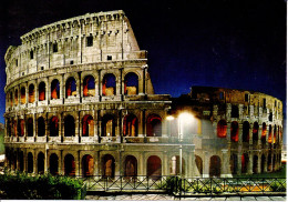 Roma Colosseo, Notturno, Annullo Speciale - Viag. 1977 - Kolosseum