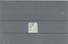 GUADELOUPE -COLONIES GÉNÉRALES-N°31.TYPE SAGE -5c VERT  TB/ TTB -Obl- CàD PAQ (  ) /*P(OINTE A PITRE .GUADe*) - Used Stamps