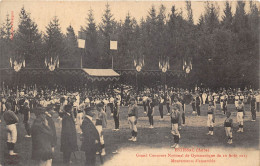 10-ESTISSAC- GRAND CONCOURS NATIONALE DE GYMNASTIQUE DU 10 AOUT 1913 MOUVEMENT D'ENSEMBLE - Autres & Non Classés