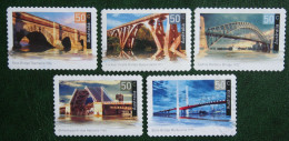 Ponts Bridges 2004 (Mi 2292-2296) Used Gebruikt Oblitere Australia Australien Australie - Usados