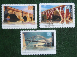 Ponts Bridges 2004 (Mi 2292-2294) Used Gebruikt Oblitere Australia Australien Australie - Usados