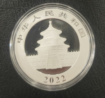 CHINA. AÑO 2022. 10 YUAN PLATA (999). PESO 30 GR - Chine